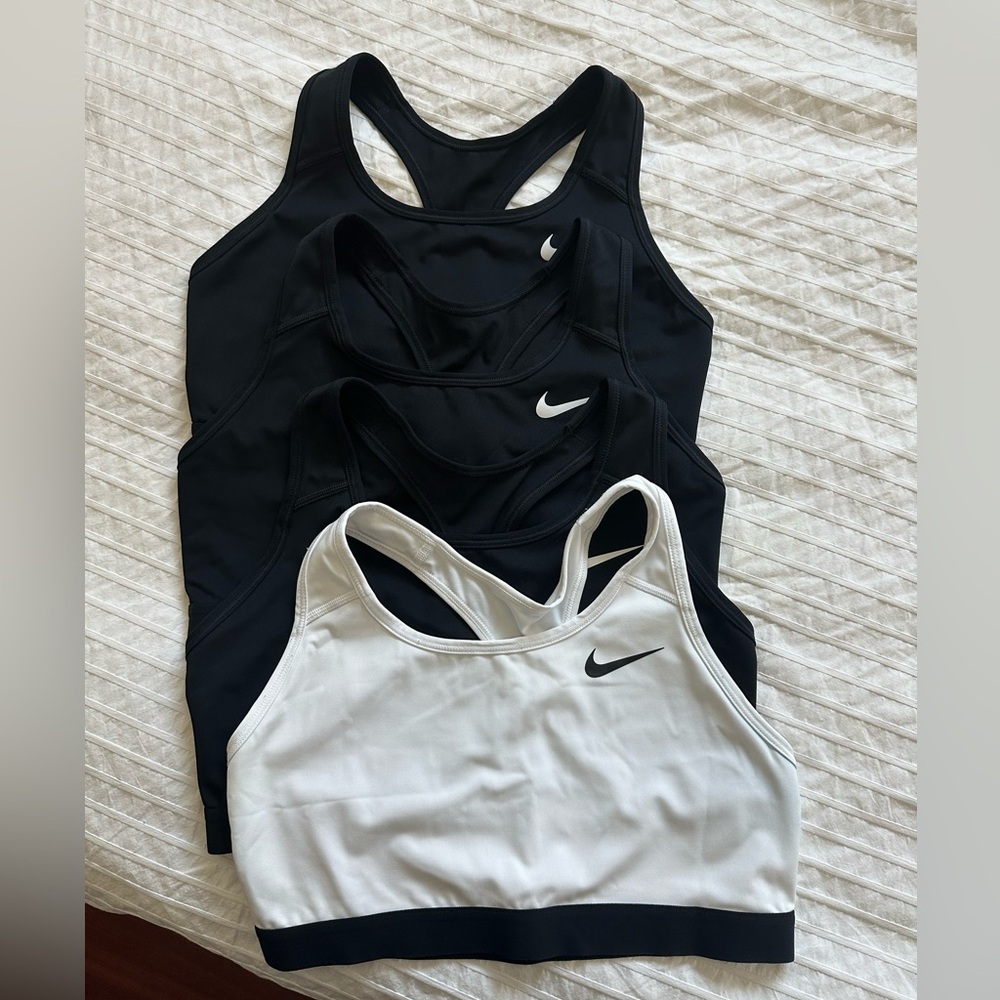 Bundle of 4 Nike Dri-fit Sports Bras